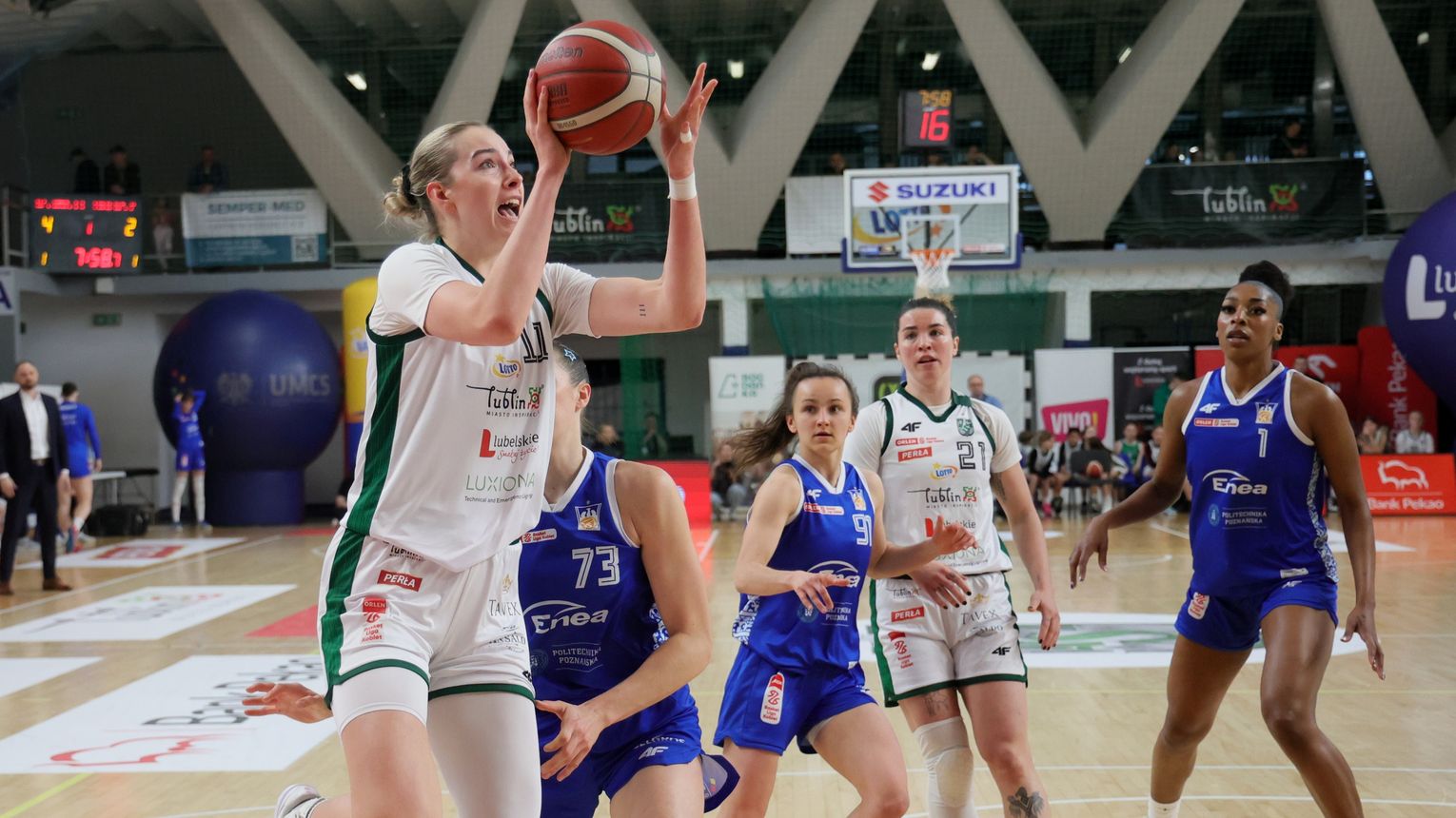 W finale Orlen Basket Ligi Kobiet już 2:0 dla Lublina. Lotto AZS UMCS krok od mistrzostwa