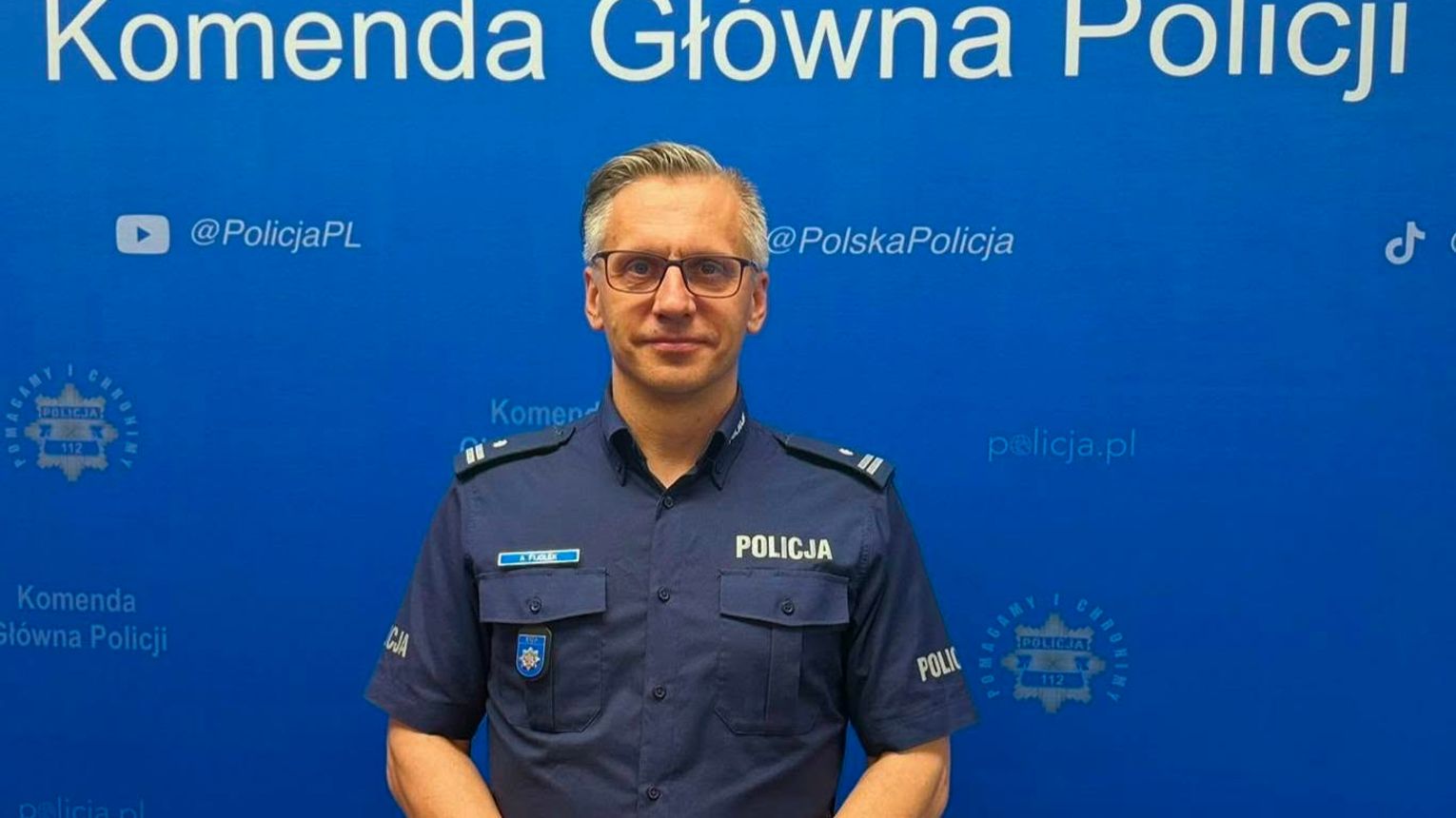 Z Lublina do Warszawy. Andrzej Fijołek został rzecznikiem prasowym Komendanta Głównego Policji