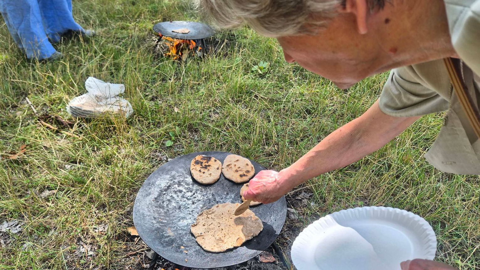 Zapach świeżego pieczywa unosił się nad Słomianym Rynkiem. Mieszkańcy poznawali smak dawnych tradycji