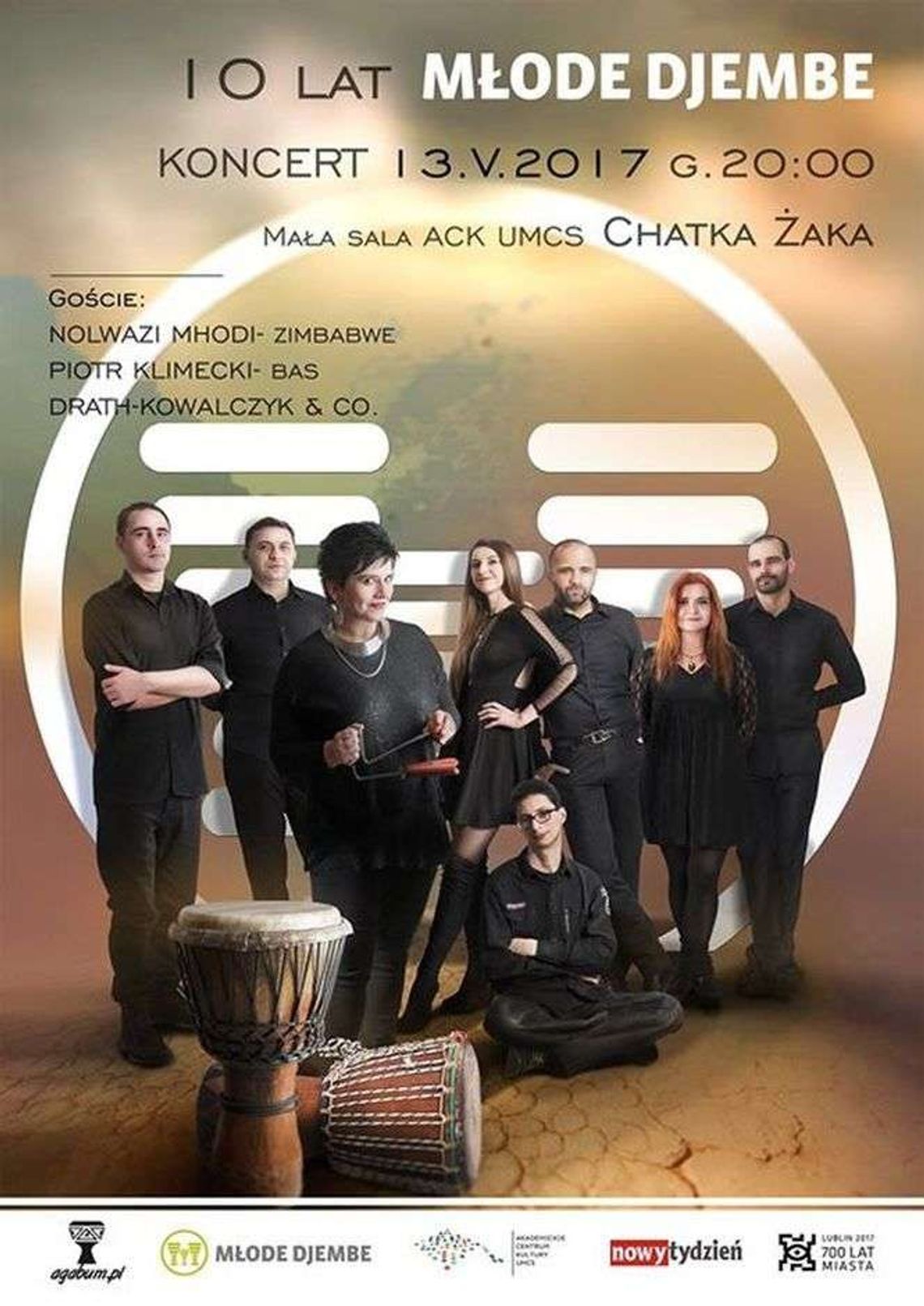 10 lat Młode Djembe - koncert w Chatce Żaka