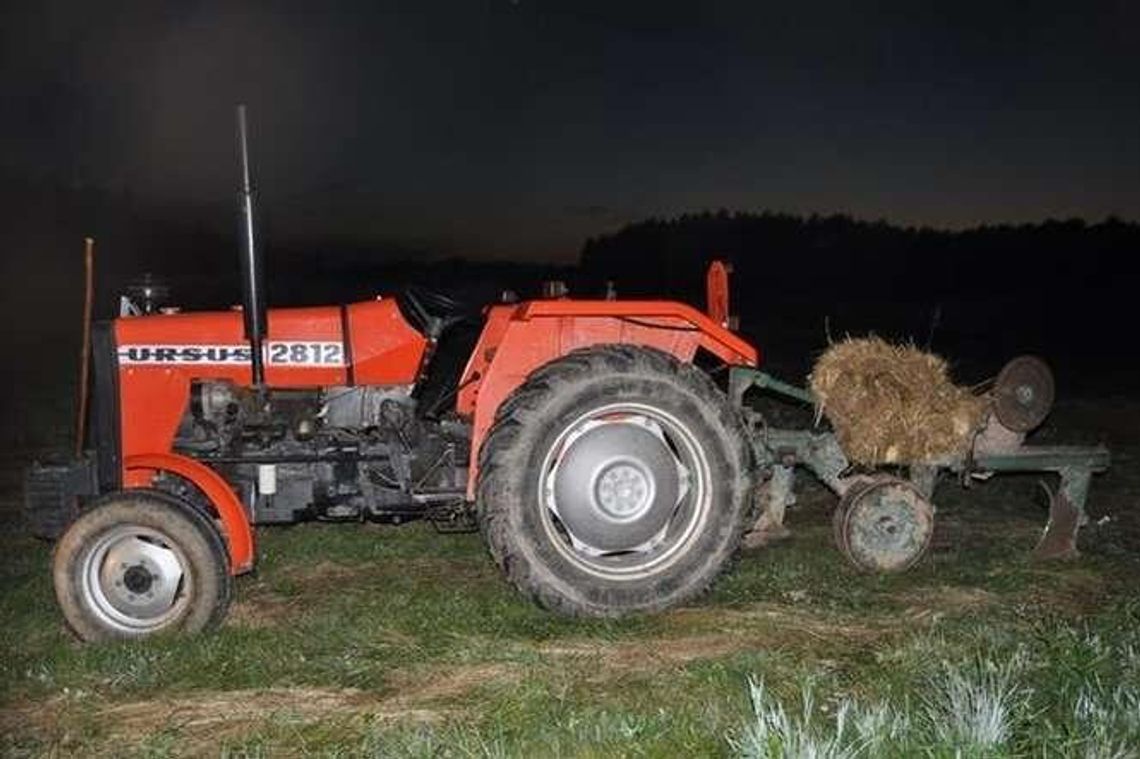 10-latek przygnieciony przez koło od traktora. Trafił do szpitala