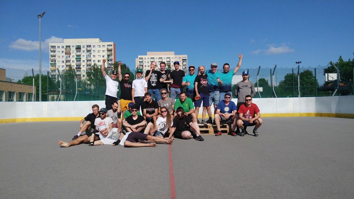 10 zespołów wystąpiło na lubelskim turnieju bike polo Kaftan Open Vol. 4