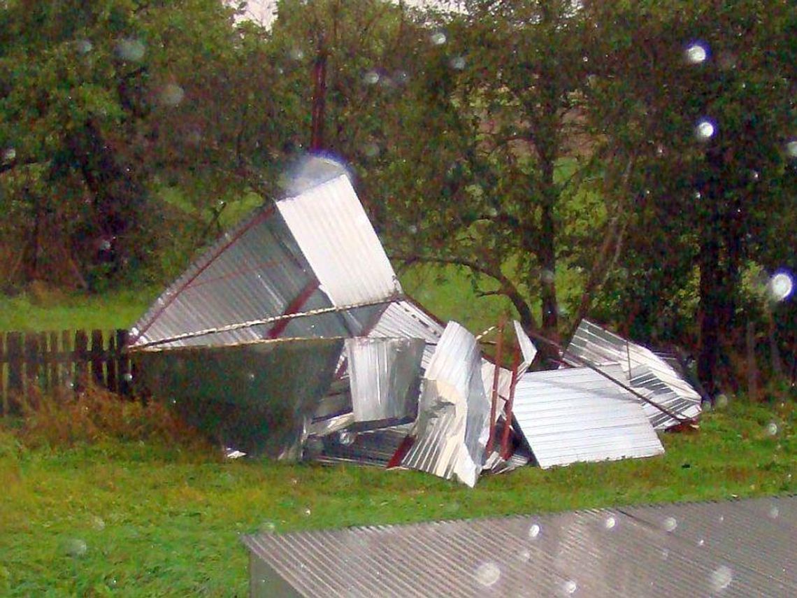 100 interwencji strażaków po wichurze w woj. lubelskim