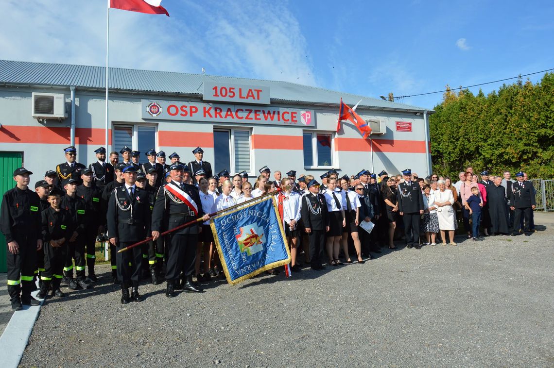 105 lat OSP Kraczewice. Strażacy świętowali jubileusz i odebrali odznaczenia 105 lat OSP Kraczewice. Strażacy świętowali jubileusz i odebrali odznaczenia