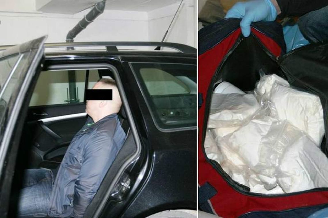 11 kilogramów amfetaminy w garażu 32-latka z Lublina