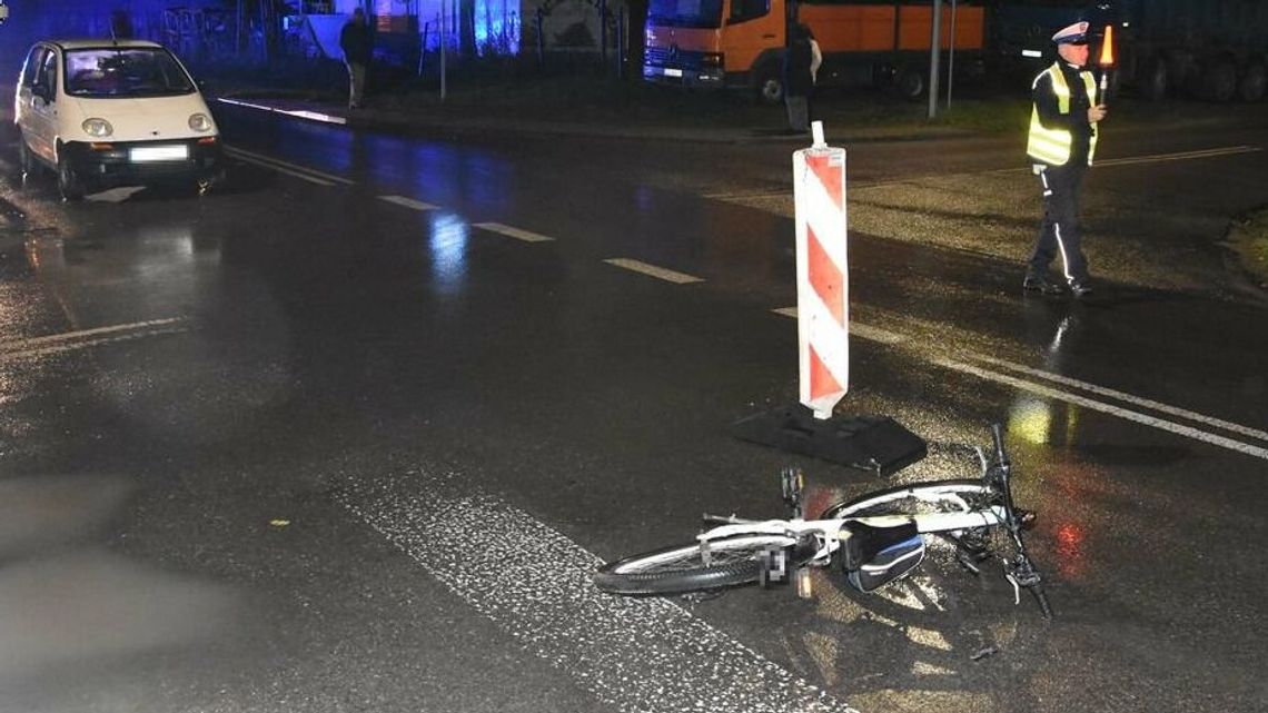 11-latka z rowerem na pasach. Nagle wjeżdża w nią daewoo