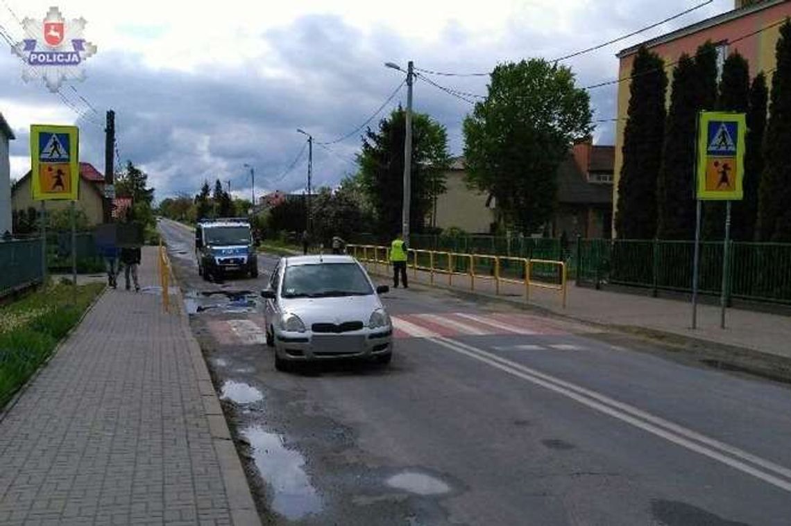 12-latka potrącona na przejściu dla pieszych koło szkoły