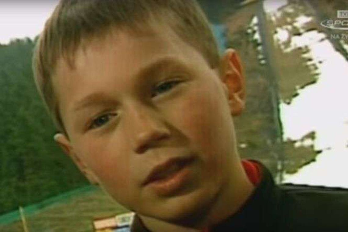 12-letni Kamil Stoch. "Chciałbym zdobyć złoty medal" [wideo]