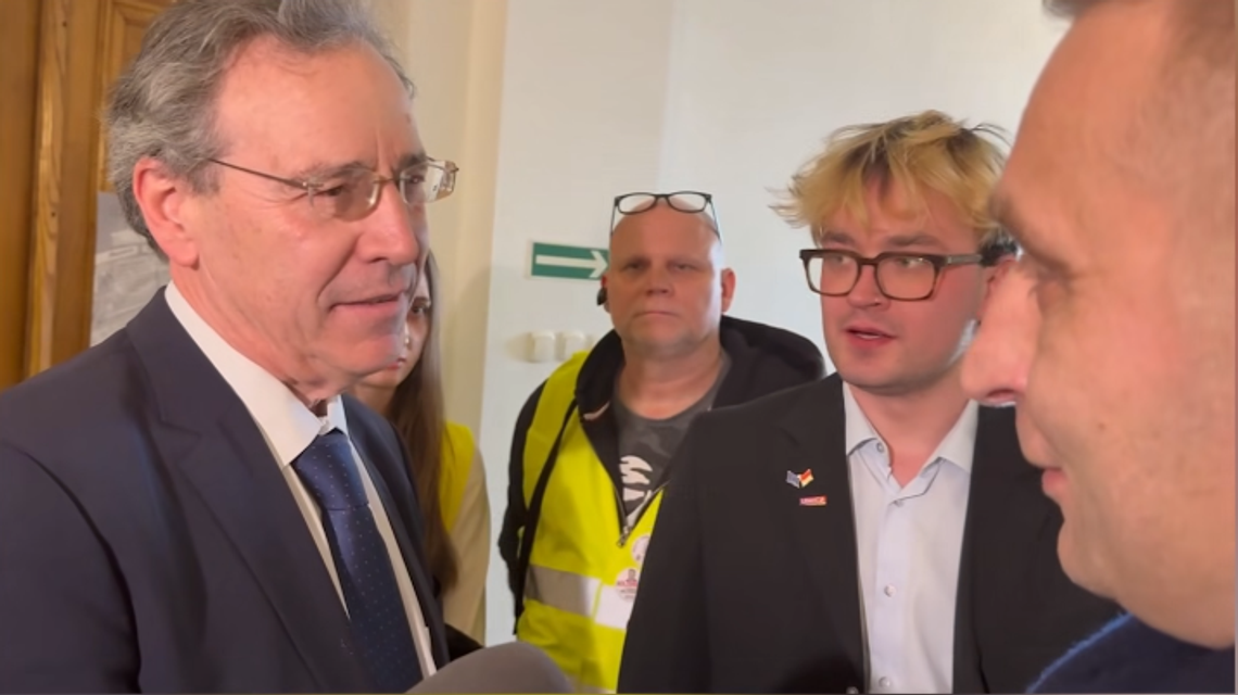 Bąkiewicz awanturuje się w Zamościu. „Moja postać przypomina Żyda za okupacji”