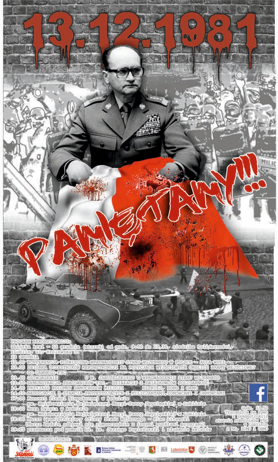 13 grudnia, rocznica stanu wojennego. Rekonstrukcja pacyfikacji FSC