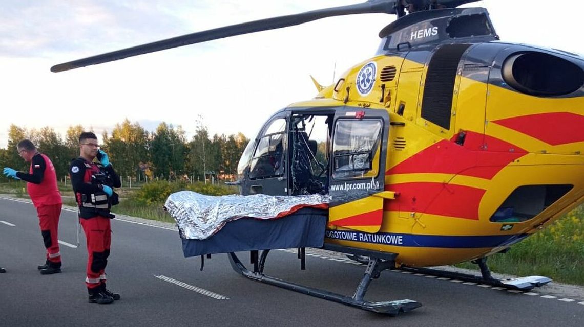 13-latek porażony prądem koło Janowa Lubelskiego. Zakres oparzeń jest "dość poważny"