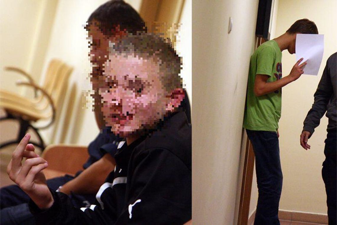 13-latkowie pobili kolegę. Jeden go kopał, drugi skoczył mu na głowę