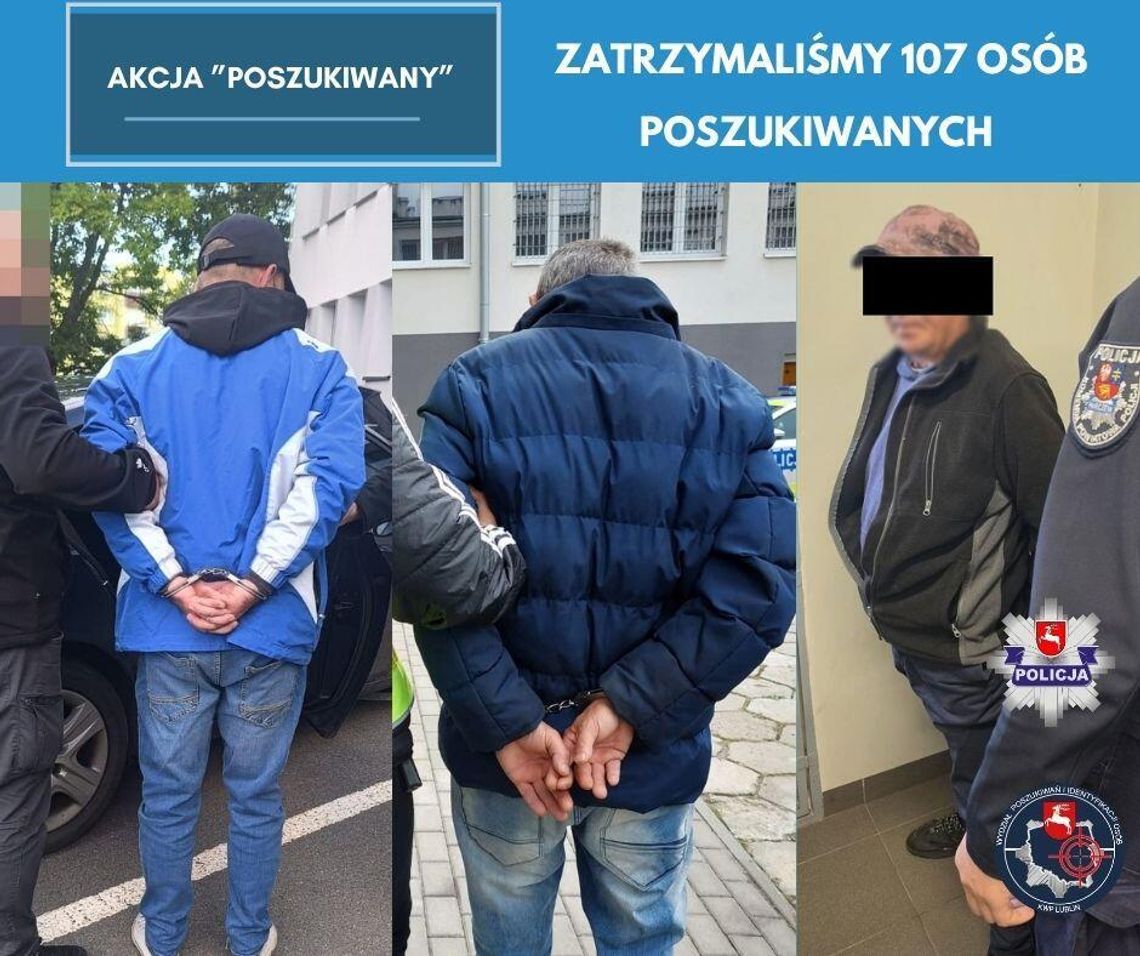 1300 adresów na celowniku policji. W tydzień zatrzymali 107 poszukiwanych 1300 adresów na celowniku policji. W tydzień zatrzymali 107 poszukiwanych