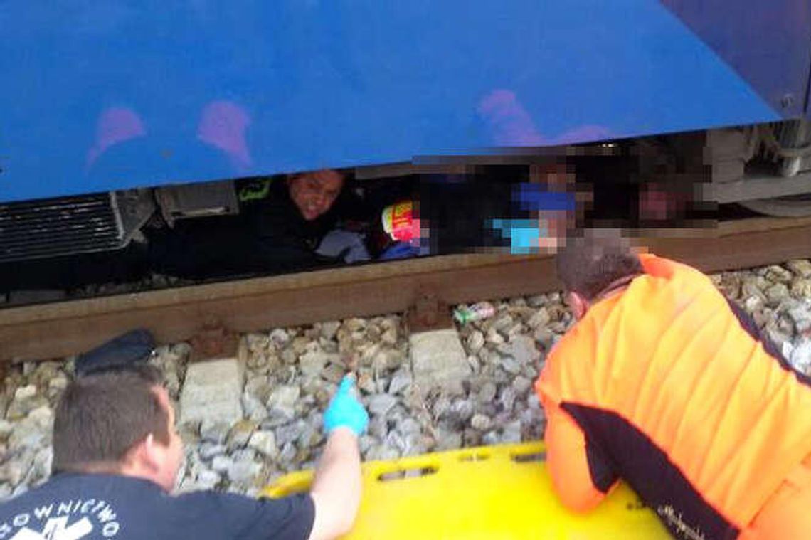 15-latek wpadł pod szynobus w Lubartowie. Nie słyszał nadjeżdżającego szynobusu?