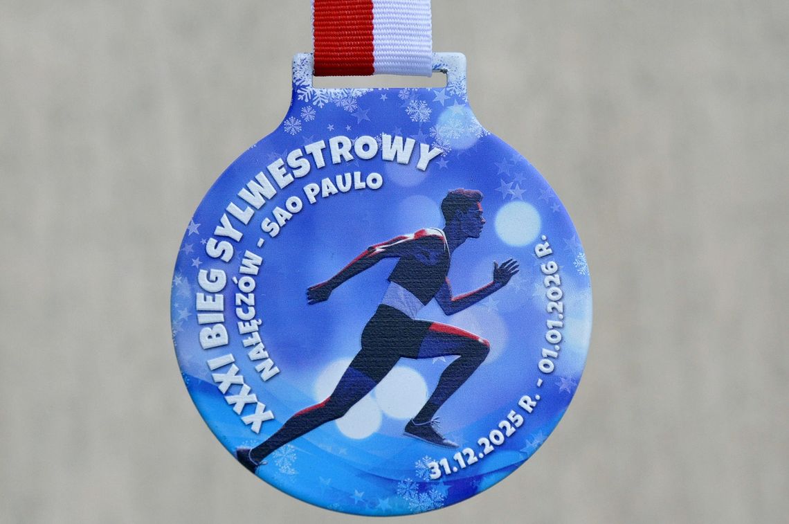 150 osób uczciło Nowy Rok na sportowo startując w XXXI Biegu Sylwestrowym Nałęczów-Sao Paolo