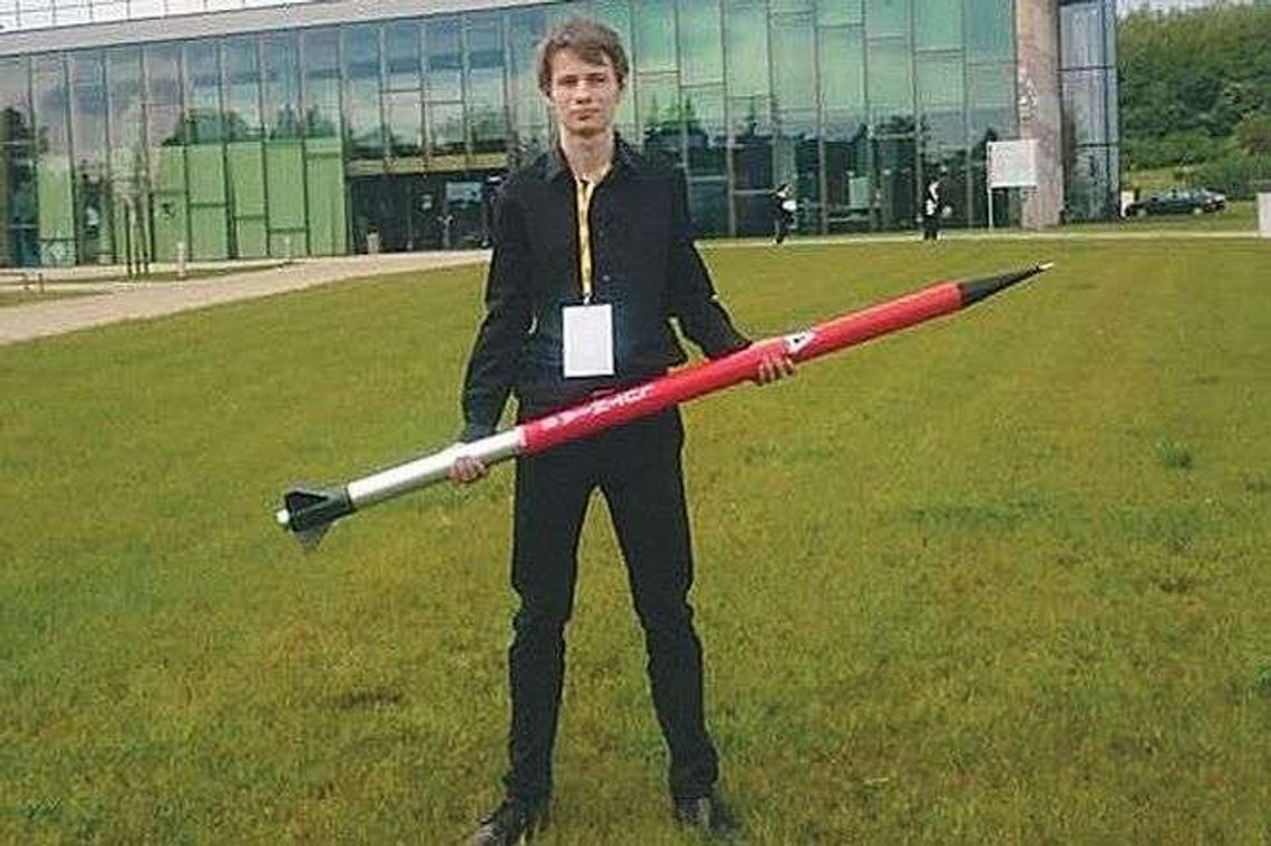 18-latek buduje rakiety sondażowe. "Od dzieciństwa mnie to kręciło"