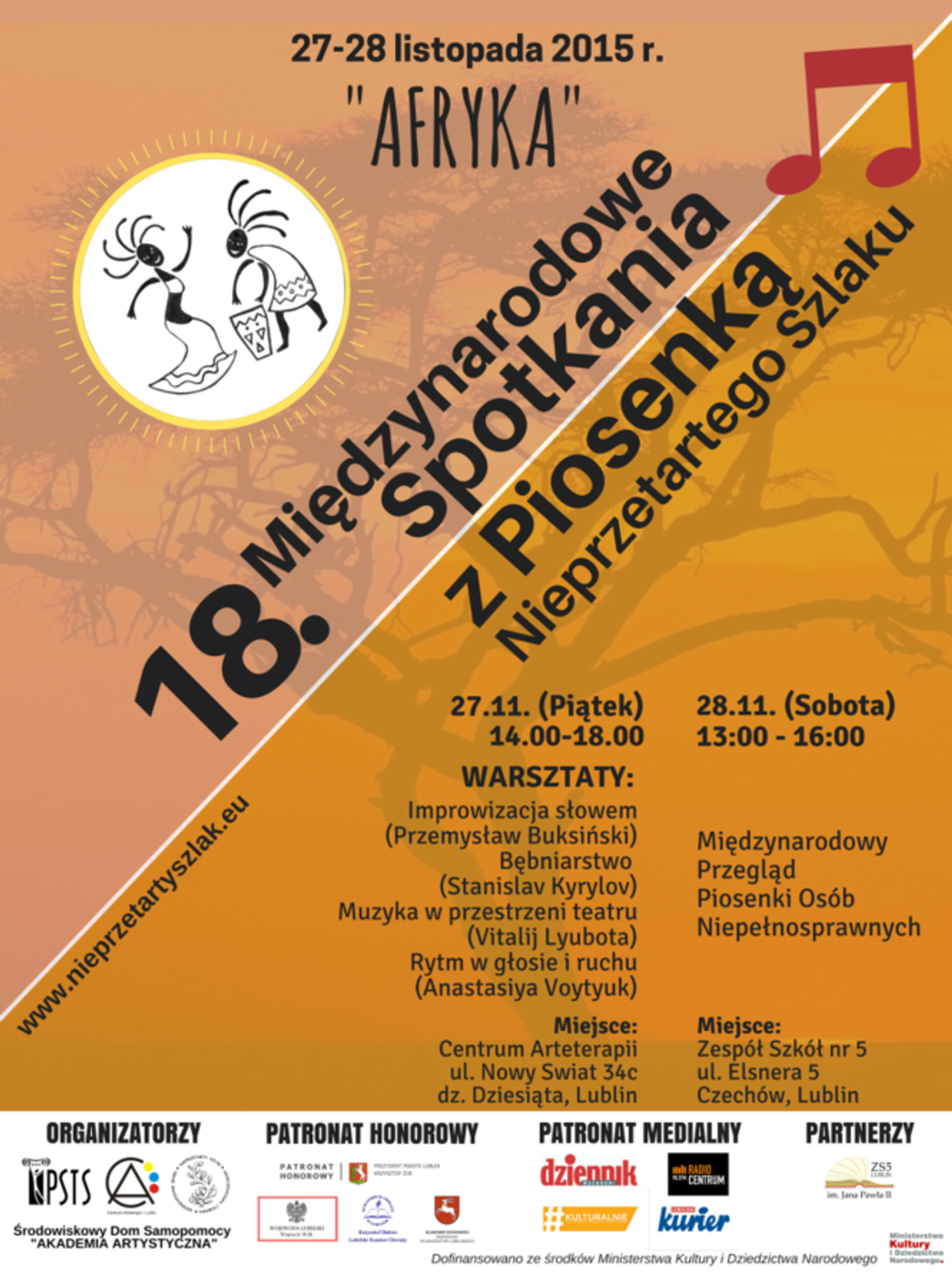 18. Spotkania z Piosenką Nieprzetartego Szlaku: "Afryka"