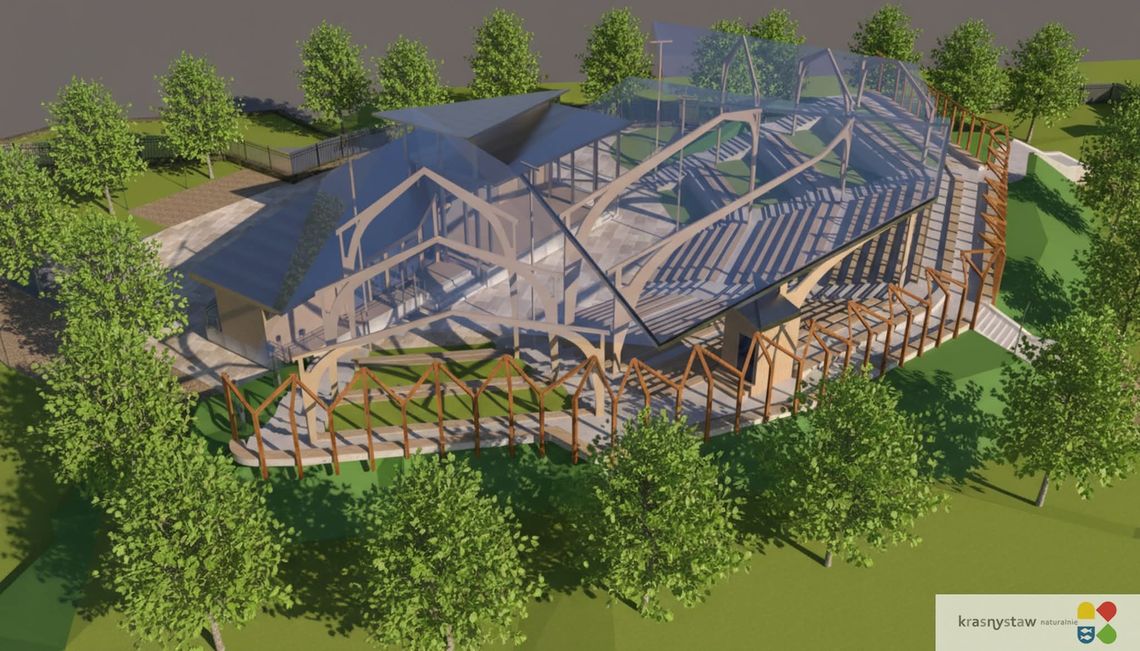 2000 miejsc, dach nad widownią i jeden plan. Krasnystaw stawia na nowy amfiteatr