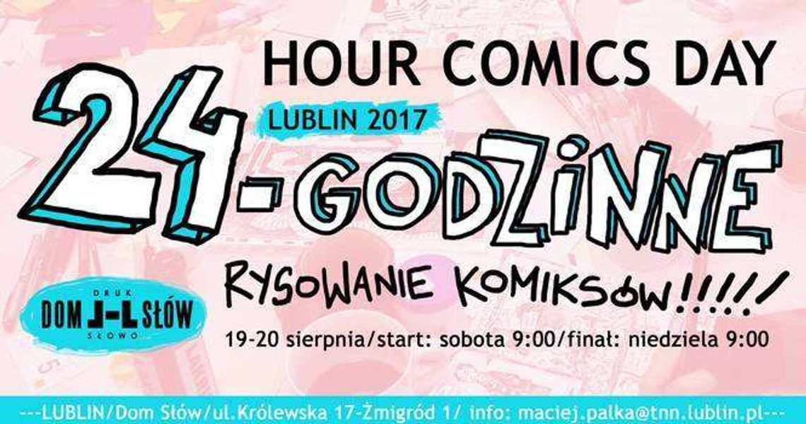 24 godziny z rysowaniem komiksów