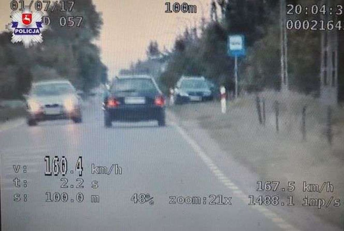 24-latek jechał audi 160 km/h. W terenie zabudowanym