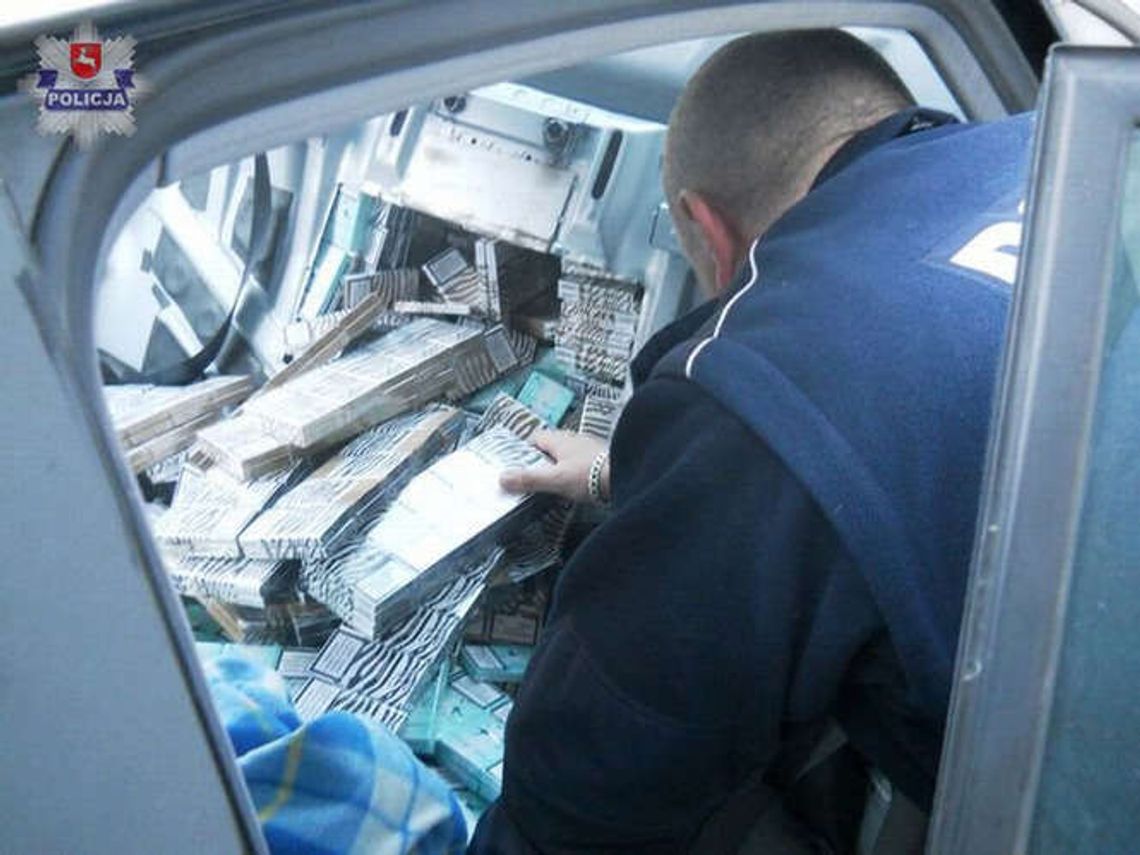 25-latek Ukrainiec wpadł z nielegalnymi papierosami. Przyznał się do winy
