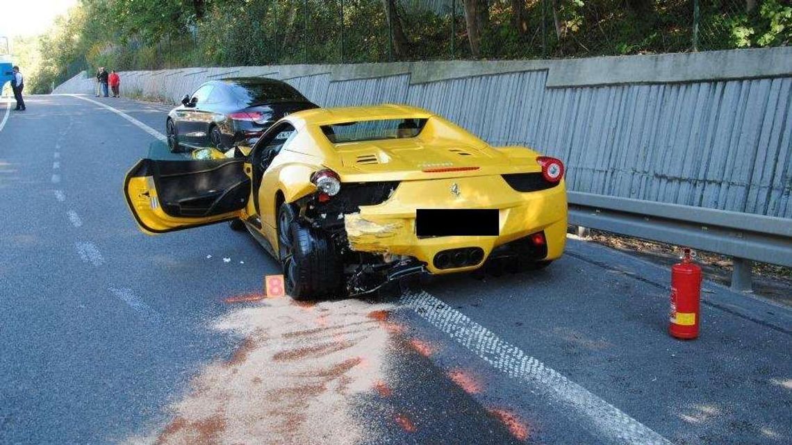 26-latek z Kraśnika zorganizował rajd luksusowymi autami na Słowacji. Doszło do tragedii [wideo]