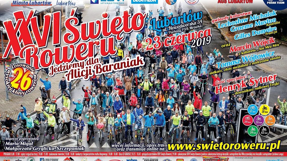 26. Święto Roweru w Lubartowie