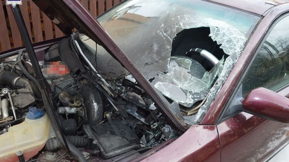 28-latek podpalił samochód. Kara będzie surowsza niż zwykle [zdjęcia]