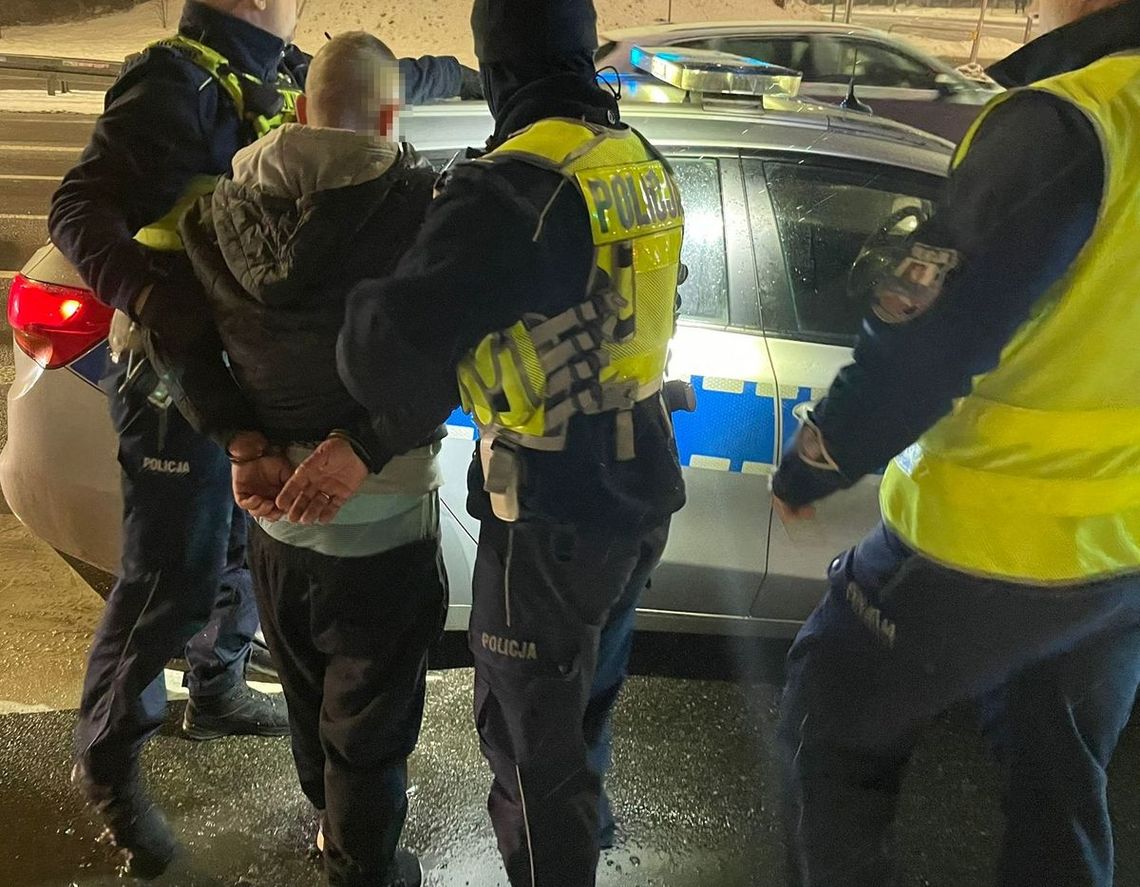 Policja zatrzymała pijanego kierowcę