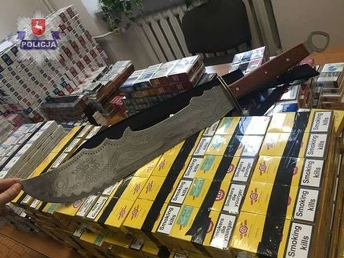 30-latek maczetą groził policjantom