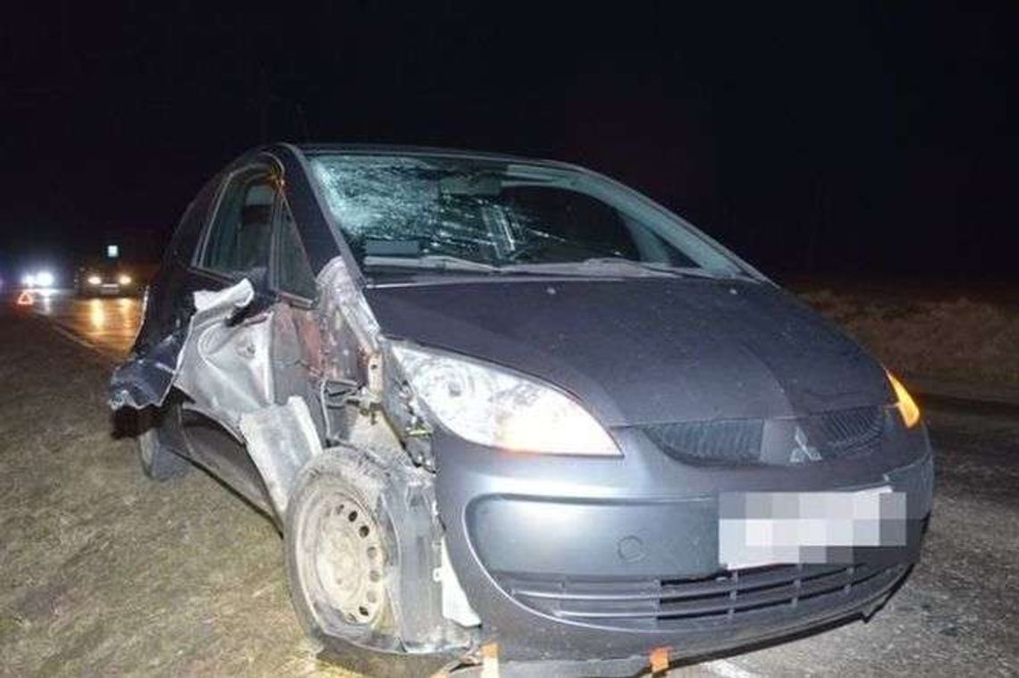 34-latek wpadł pod samochód. Był kompletnie pijany 