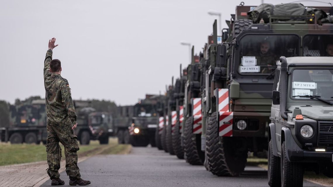 350 żołnierzy Bundeswehry jest już w Zamościu. Ich dowódcą jest komandor pułkownik Jörg Sievers 350 żołnierzy Bundeswehry jest już w Zamościu. Ich dowódcą jest komandor pułkownik Jörg Sievers
