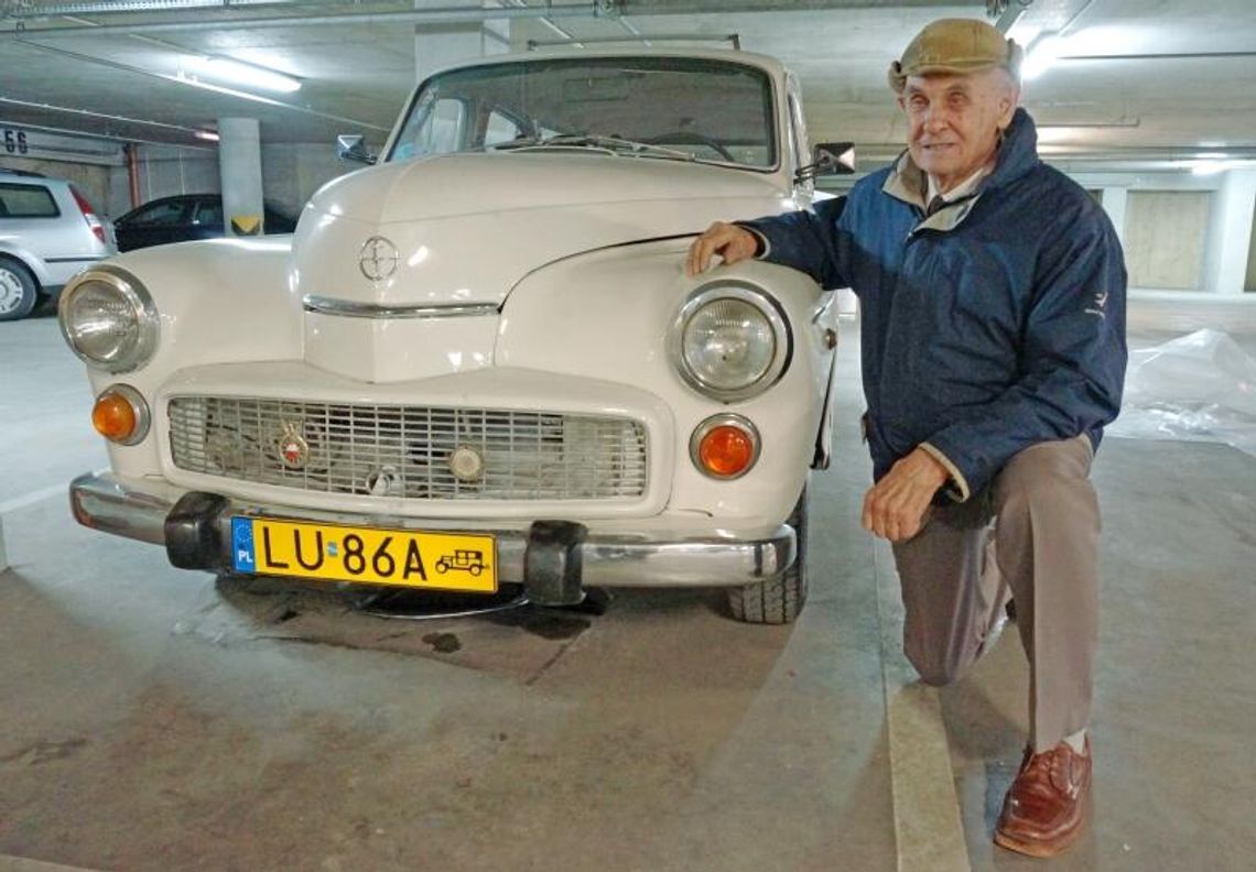 40-letnia warszawa i przyczepa pana Zbigniewa