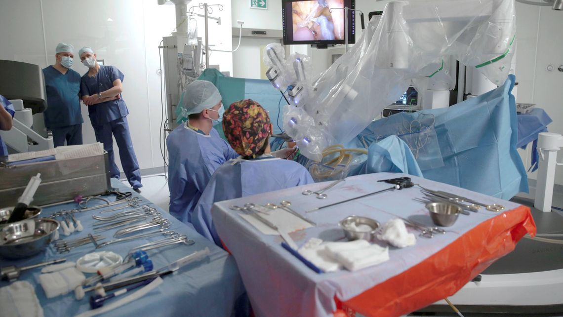 400 operacji z użyciem robota da Vinci w lubelskim szpitalu