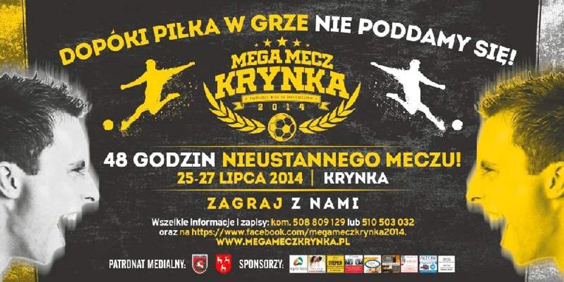 48 godzin nieustannego meczu. Chcą pobić rekord w grze piłkę bez przerwy