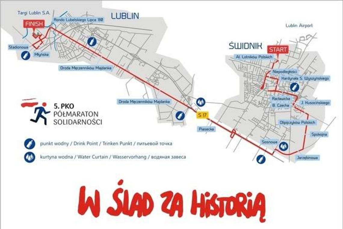 5. PKO Półmaraton Solidarności: Pobiegnij ze Świdnika do Lublina 5. PKO Półmaraton Solidarności: Pobiegnij ze Świdnika do Lublina