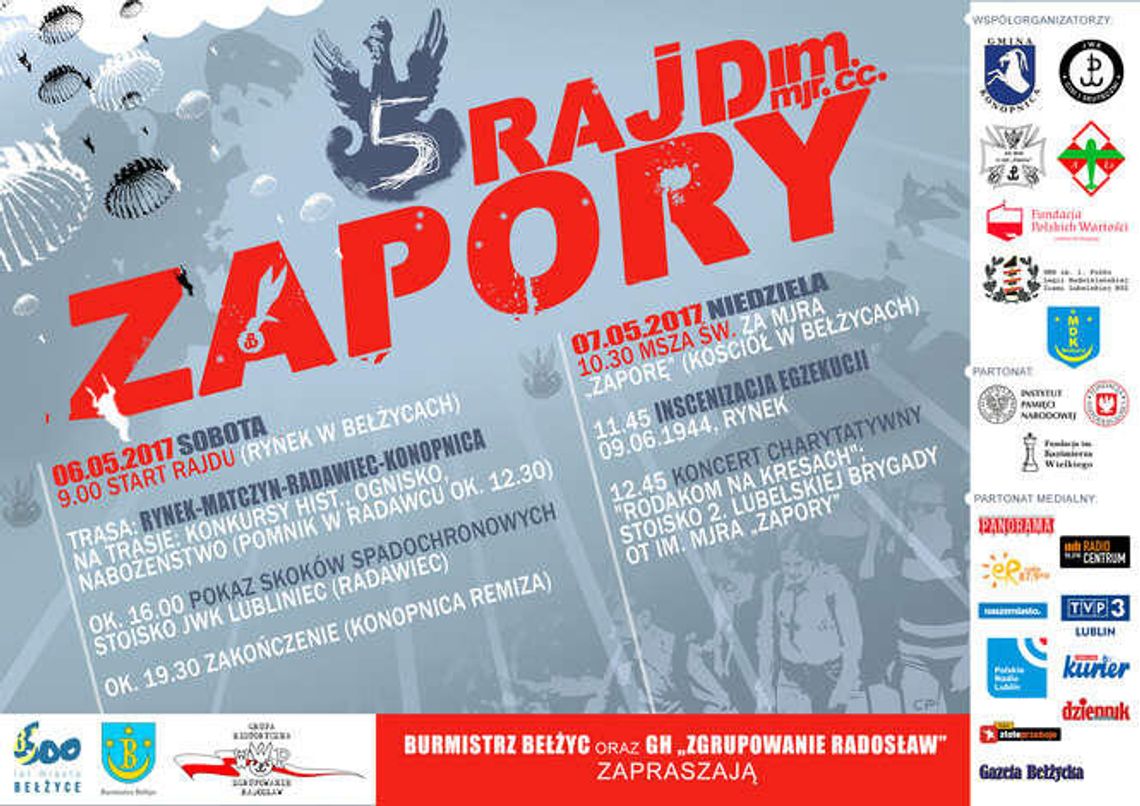 5. Rajd im. majora Hieronima Zapory w Bełżycach