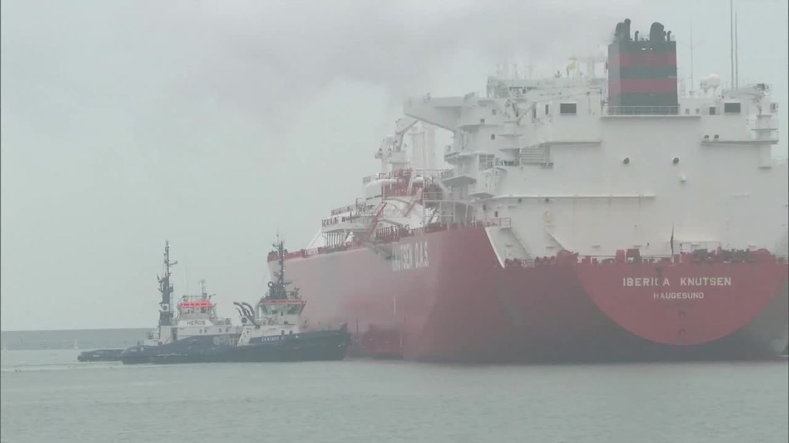 50. dostawa do gazoportu w Świnoujściu. Tankowiec może pomieścić 138 tys. m3 ładunku 50. dostawa do gazoportu w Świnoujściu. Tankowiec może pomieścić 138 tys. m3 ładunku