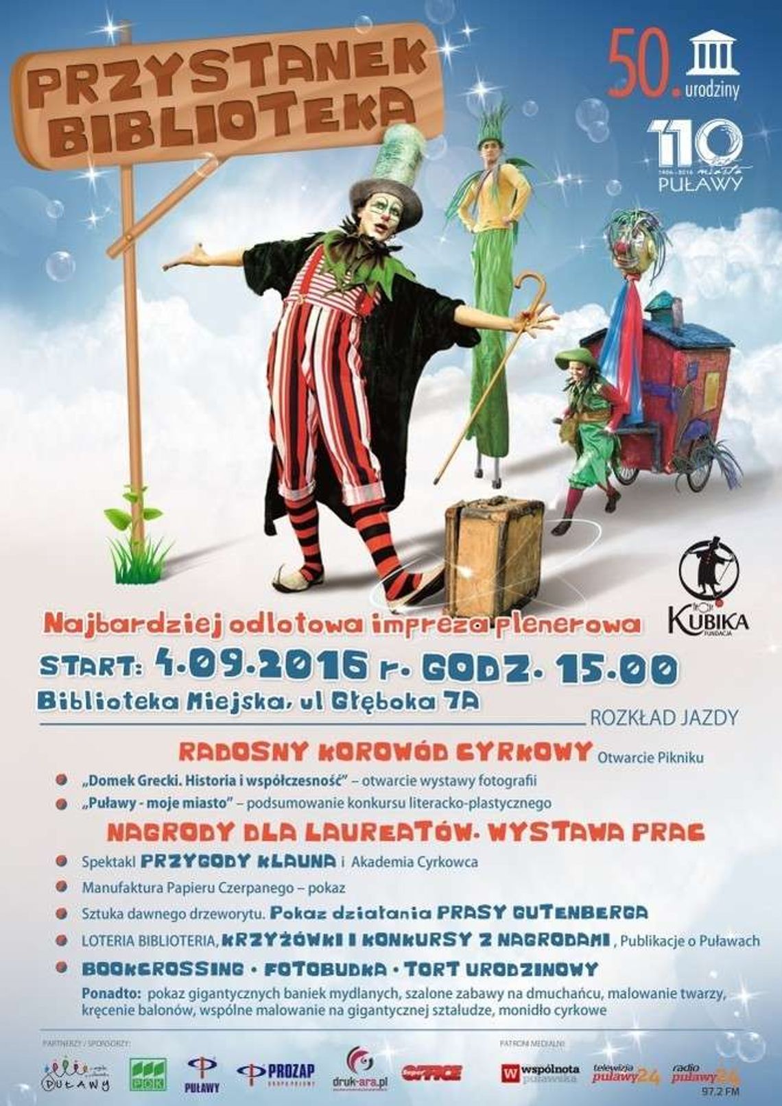 50 lat Biblioteki Miejskiej w Puławach w Domku Greckim