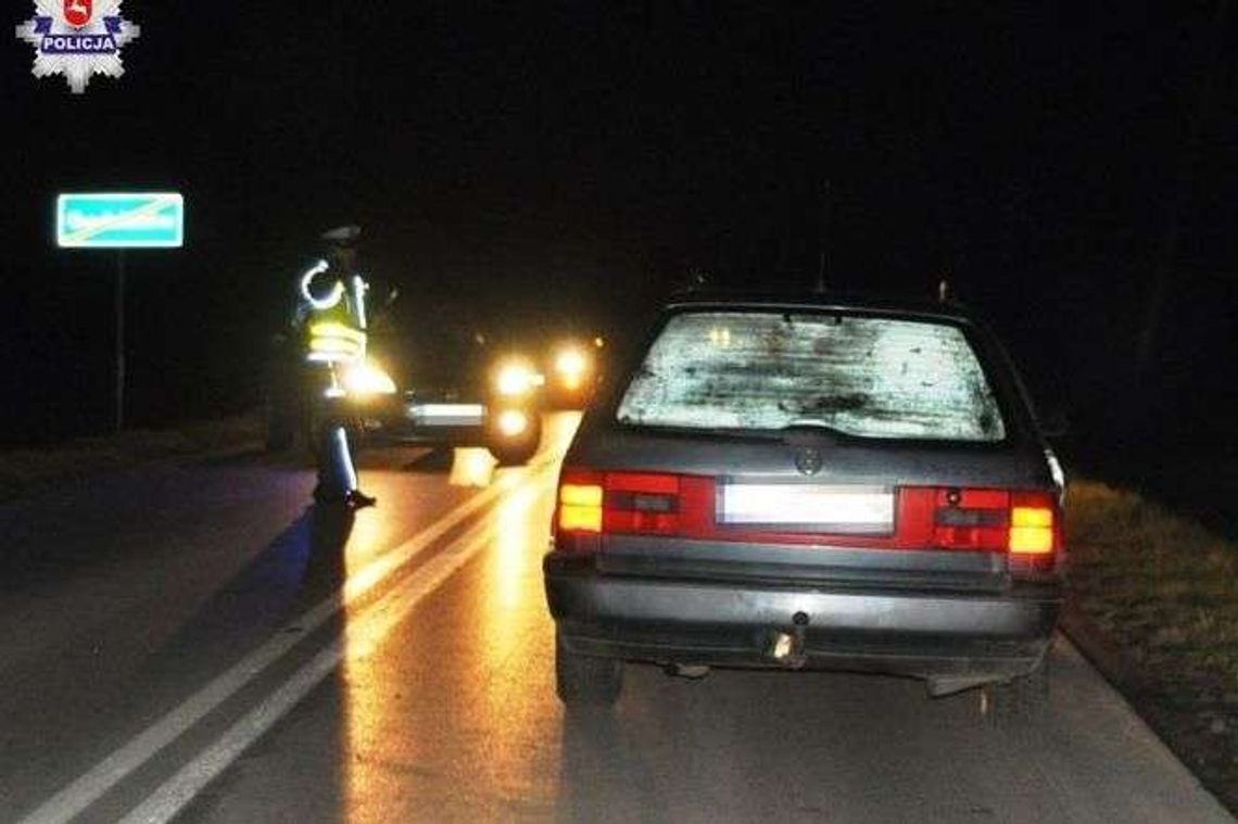 50-latek wpadł pod samochód. Był kompletnie pijany 