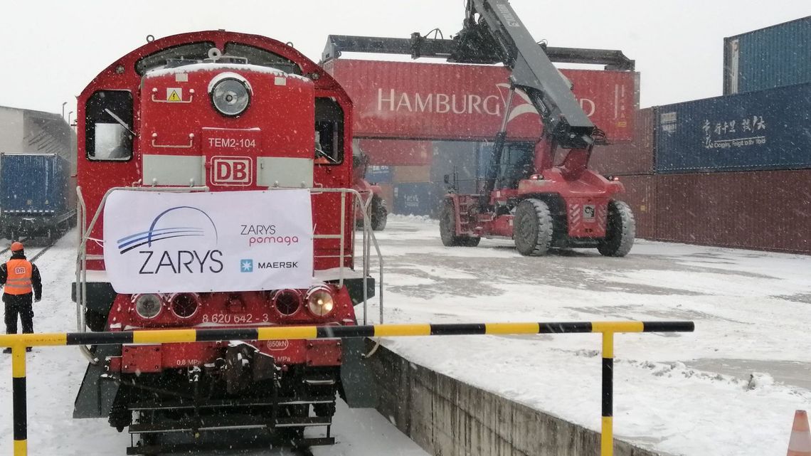 500 ton. Ogromny transport medyczny z Chin dotarł do Małaszewicz 