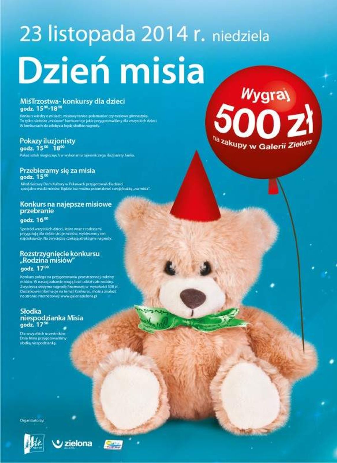500 zł za rodzinę misiów