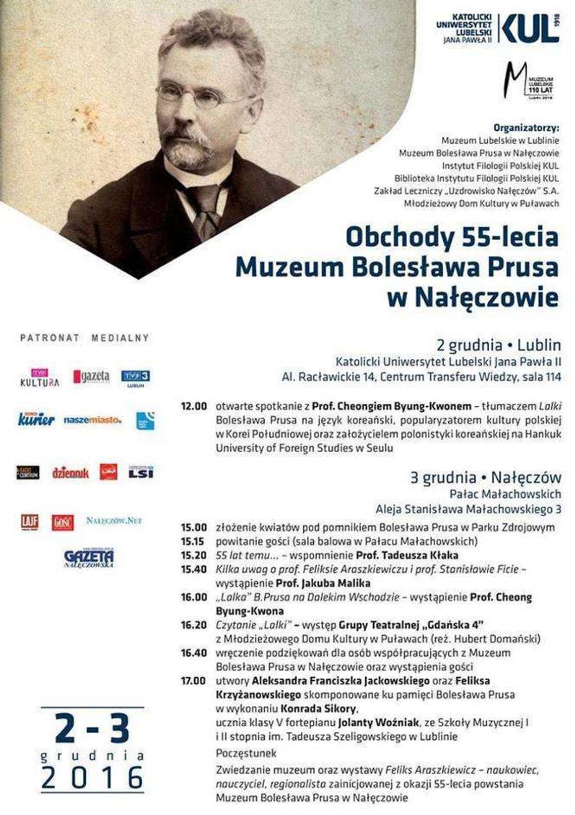 55-lecie Muzeum Bolesława Prusa w Nałęczowie