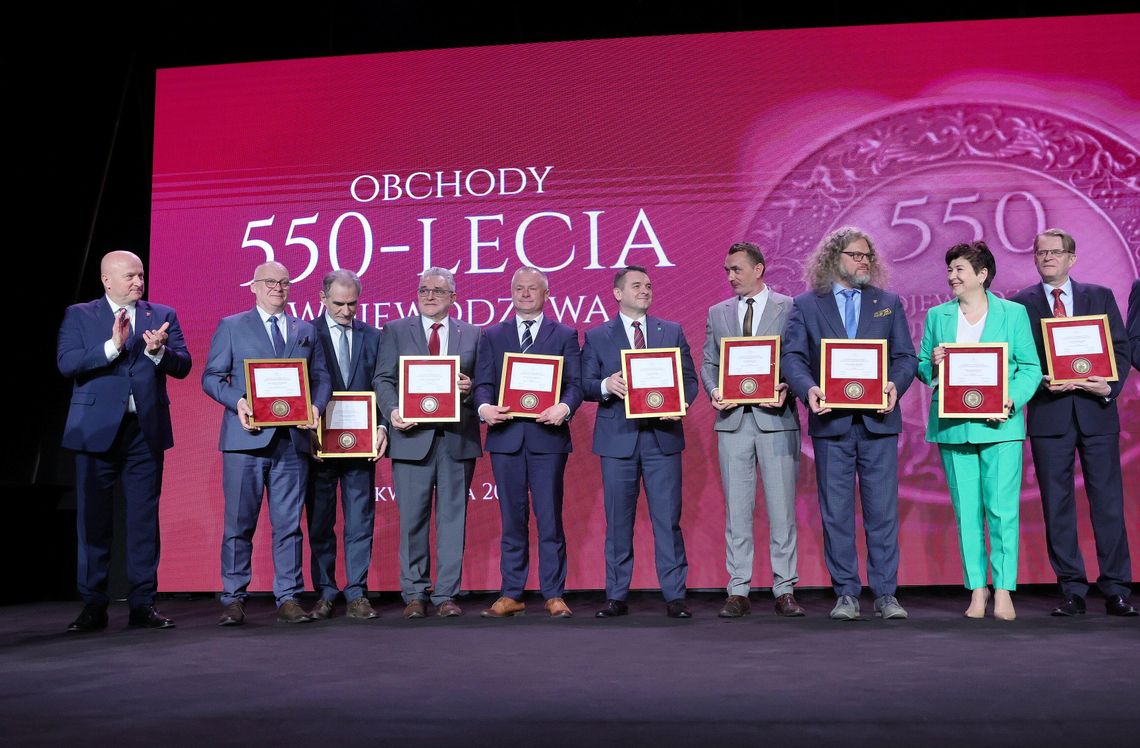 550-lecie Województwa Lubelskiego. Komu marszałek wręczył 41 medali? 550-lecie Województwa Lubelskiego. Komu marszałek wręczył 41 medali?