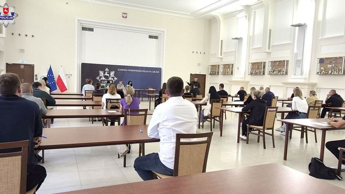 56 chętnych do lubelskiej policji. Kiedy kolejne nabory? 