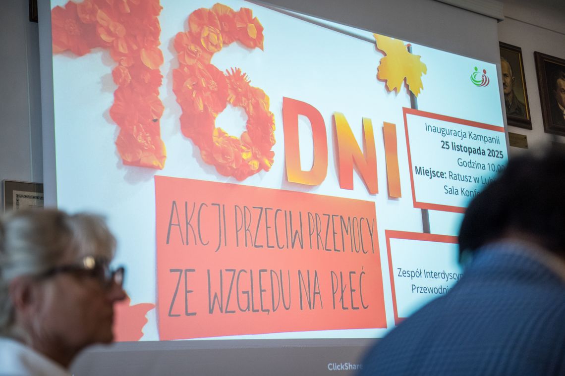 Pomarańczowy finał kampanii w Lublinie. Plac Litewski rozbłyśnie w geście sprzeciwu wobec przemocy Pomarańczowy finał kampanii w Lublinie. Plac Litewski rozbłyśnie w geście sprzeciwu wobec przemocy