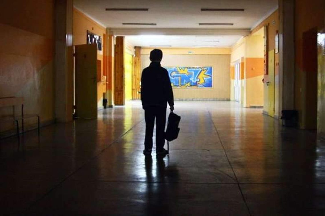 6-latki z Puław gremialnie idą od szkoły 6-latki z Puław gremialnie idą od szkoły