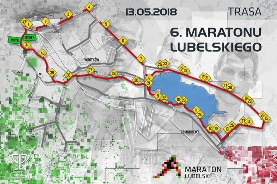 6. Maraton Lubelski. Jest trasa biegu