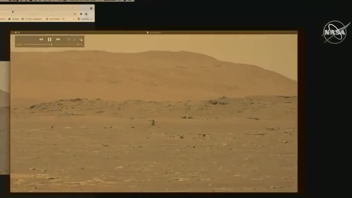 6 sekund. Pierwszy lot helikoptera Ingenuity na Marsie 6 sekund. Pierwszy lot helikoptera Ingenuity na Marsie