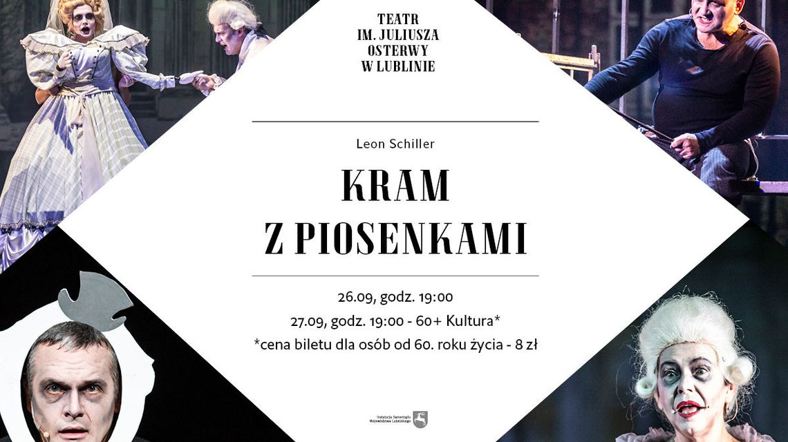 60+ Kultura. Bilety dla seniorów w Teatrze Osterwy